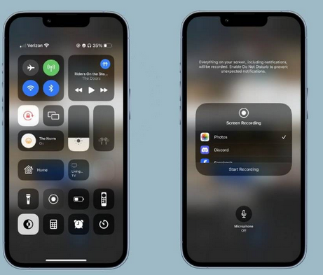 桥东苹果15维修分享iPhone15录制屏幕时如何录制音频 