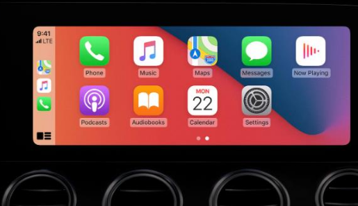 桥东apple维修网点分享如何将iPhone连接到CarPlay 