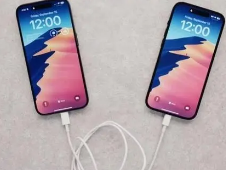 桥东苹果15维修店分享iPhone15可以给安卓充电吗 